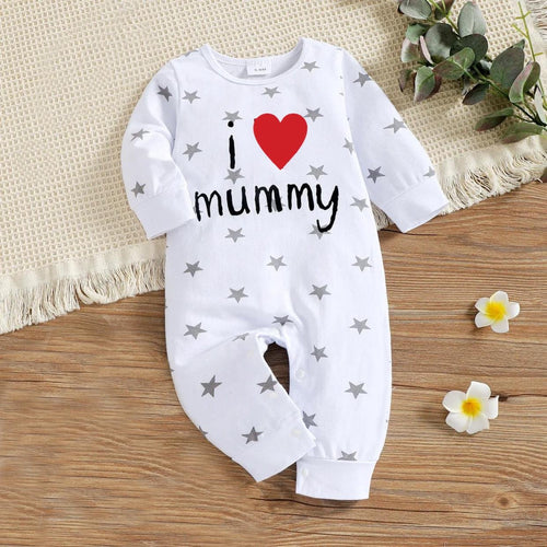 I Love Mummy Baby Romper — Premium Cotton
