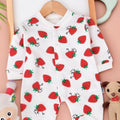 Strawberry Summer Baby Romper — Premium Cotton
