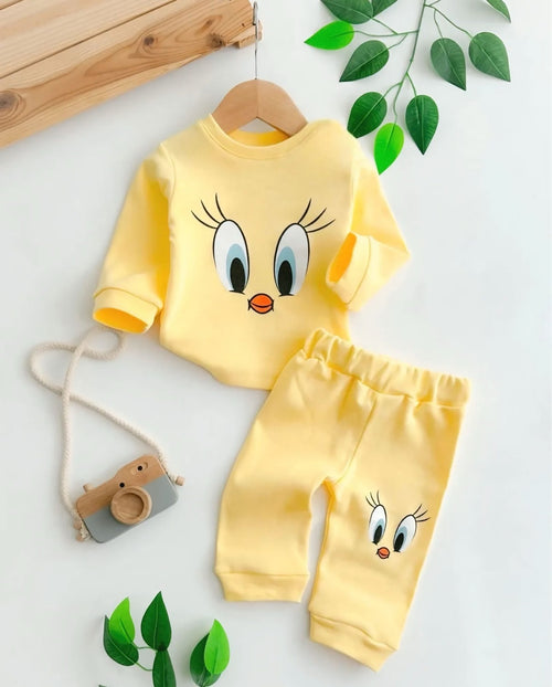 Tweety Bird Summer Baby Tracksuit — 2-Piece Set