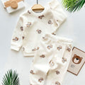 Teddy Bears Baby Tracksuit — 2-Piece Cotton Set