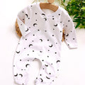 Crescent Moon & Stars Baby Romper