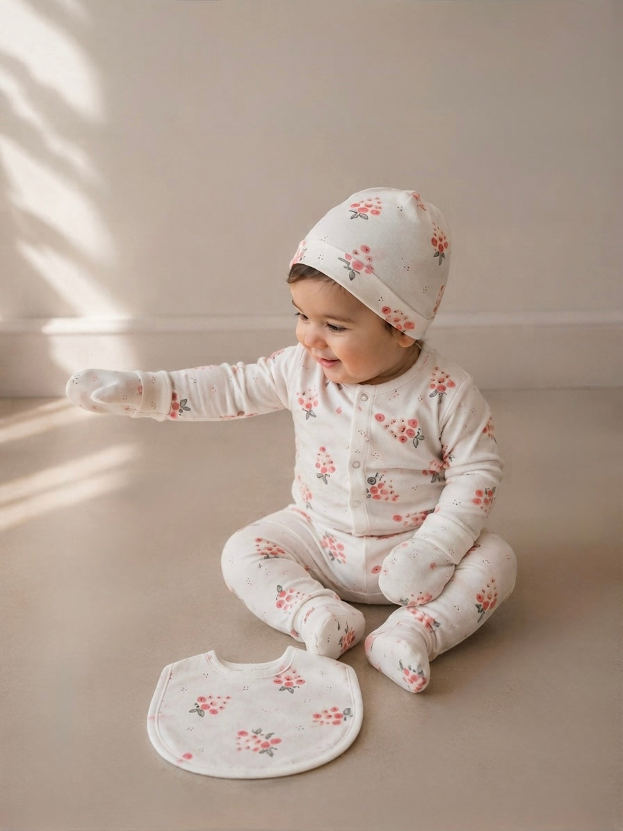 Grapes 5-Piece Baby Pajama Set