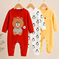 Comfy Cotton 3-Romper Bundle
