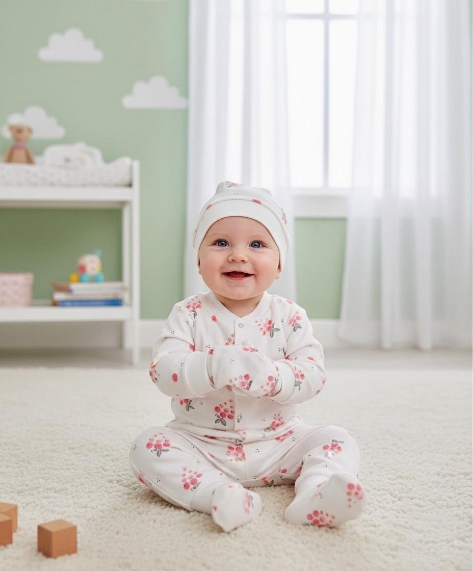 Grapes 5-Piece Baby Pajama Set
