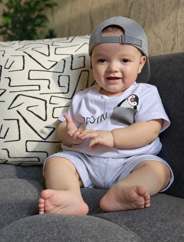 Penguin 2-Piece Summer Set for Kids(Unisex)