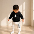 Premium Baby Winter Tracksuit – Soft Cotton Milton Set | Penguin Design (unisex)