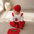 Strawberry 5-Piece Baby Pajama Set