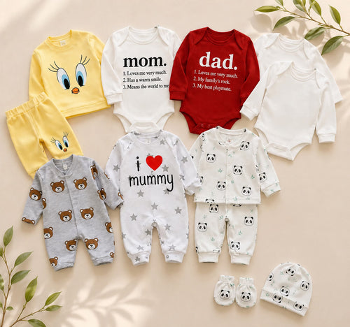 newborn essentials 6-pieces bundle
