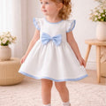 Little Princess Dress "Mila" — Rosaline Sky Blue
