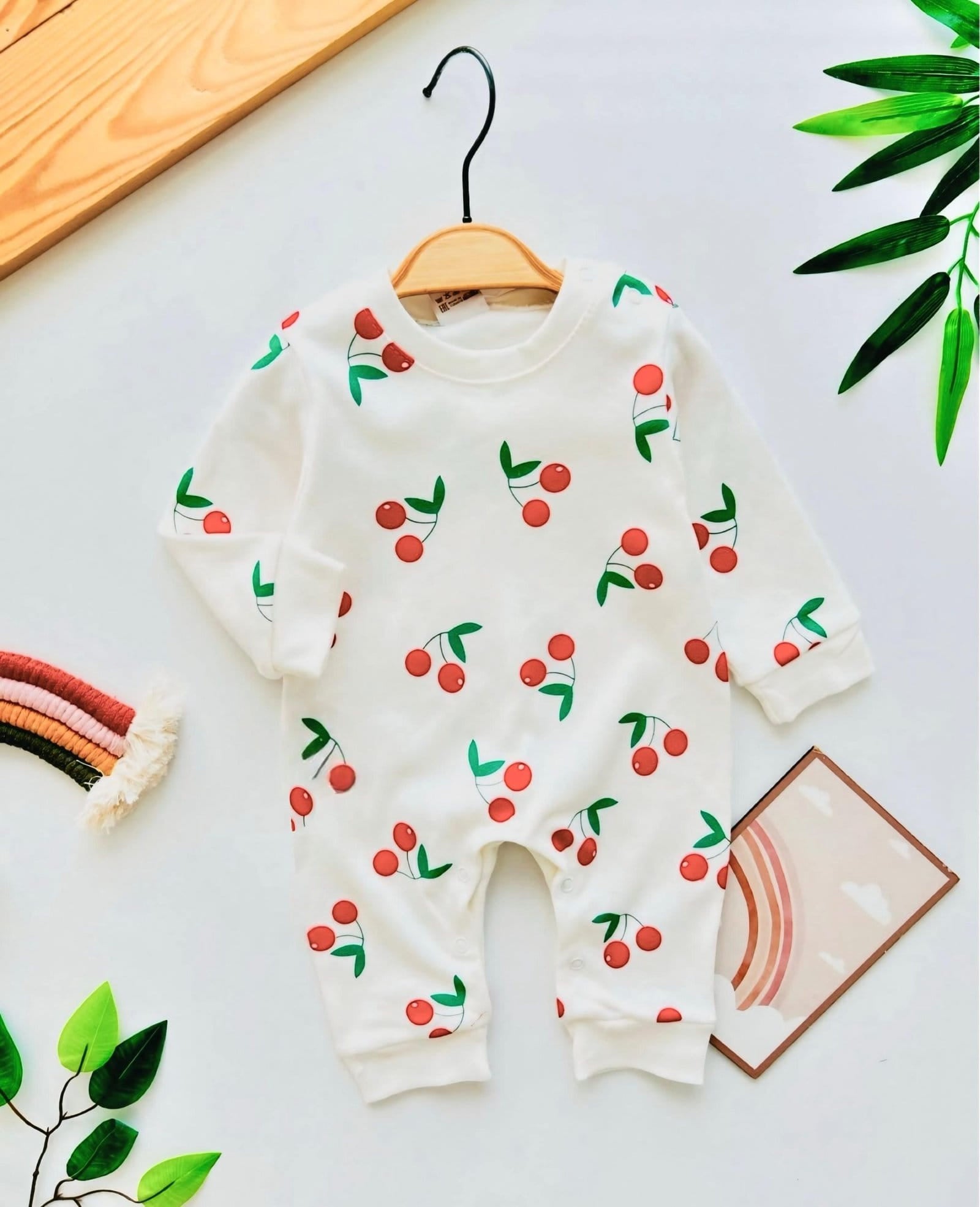 Cherry Baby Romper