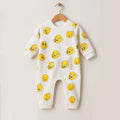 Tweety Bird Baby Romper — White & Yellow Cotton