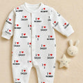 I Love Mommy & Daddy Baby Romper — Soft Cotton