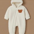 Polar Bear Luxury Winter Baby Onesie