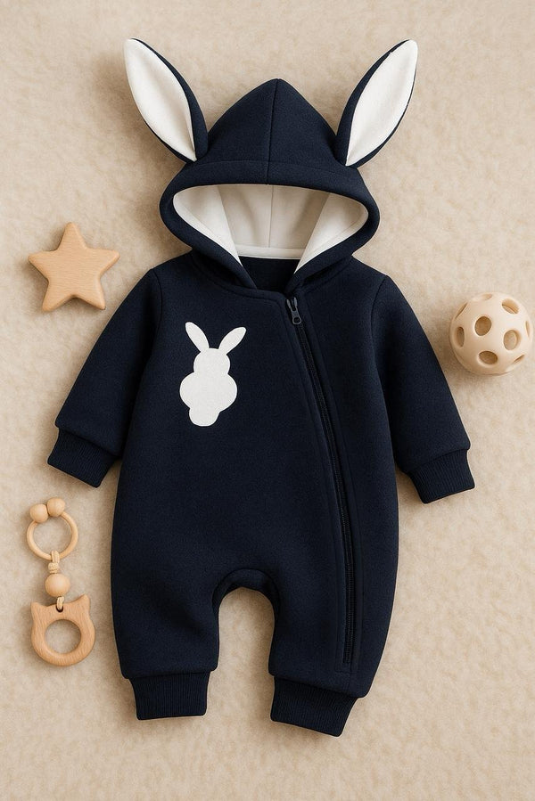 Bunny Winter Baby Romper / Onesie