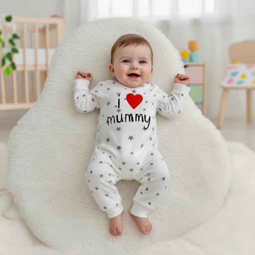 I Love Mummy Baby Romper — Premium Cotton